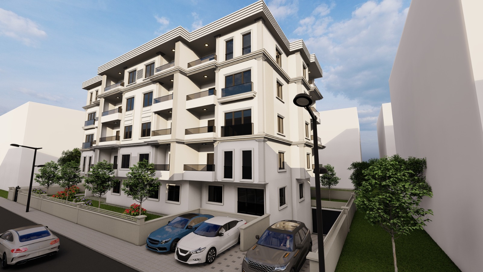 Selimbey 1 bahçe ve giriş görünümü