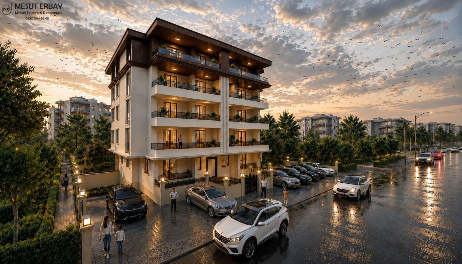 Terzioğlu 1 çevre ve giriş görünümü